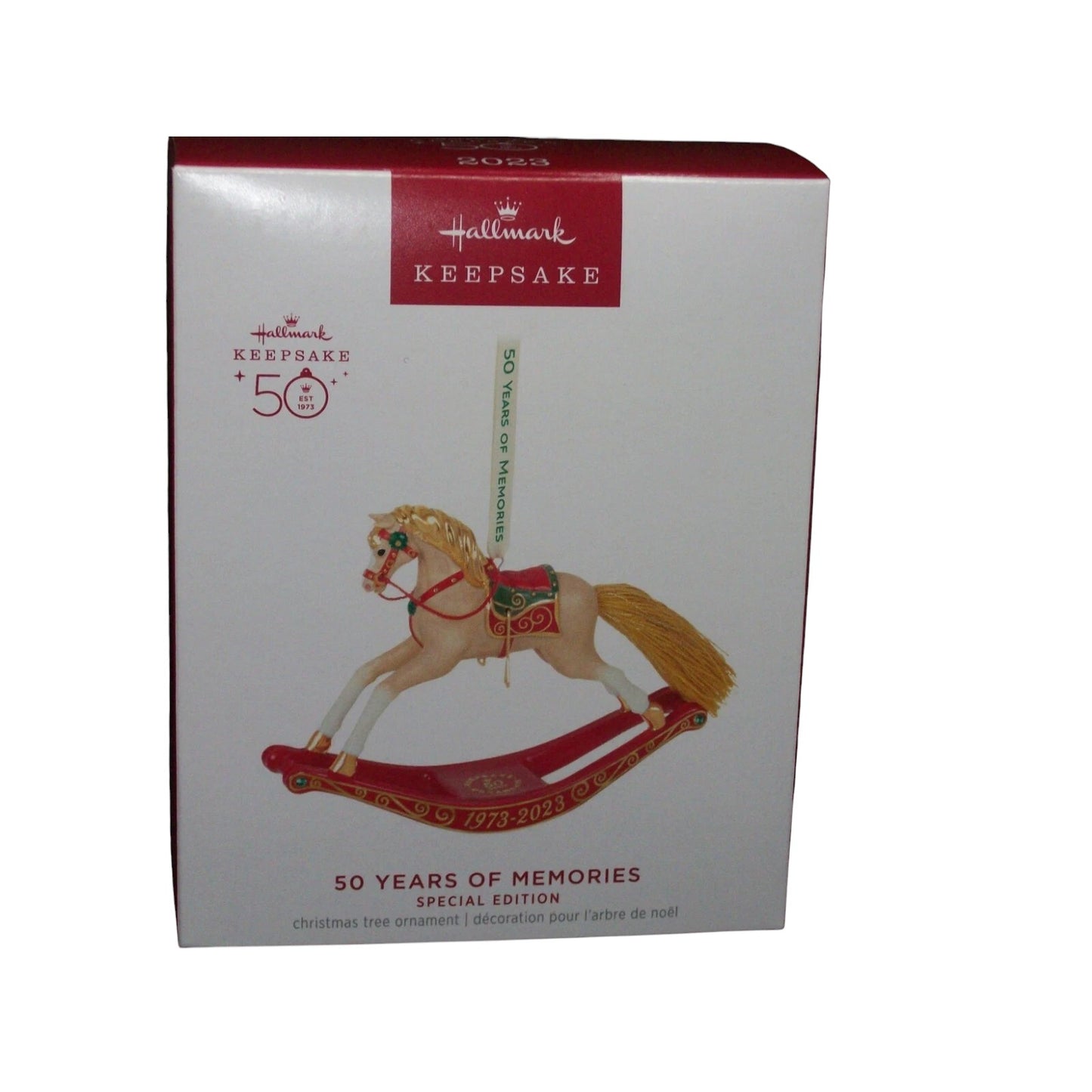 2023 50 Years of Rocking Horse Special Edition Hallmark Ornament (Rocking Horse) QGO2507