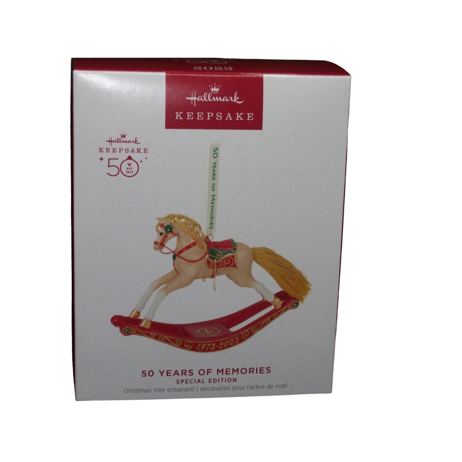 2023 50 Years of Rocking Horse Special Edition Hallmark Ornament (Rocking Horse) QGO2507