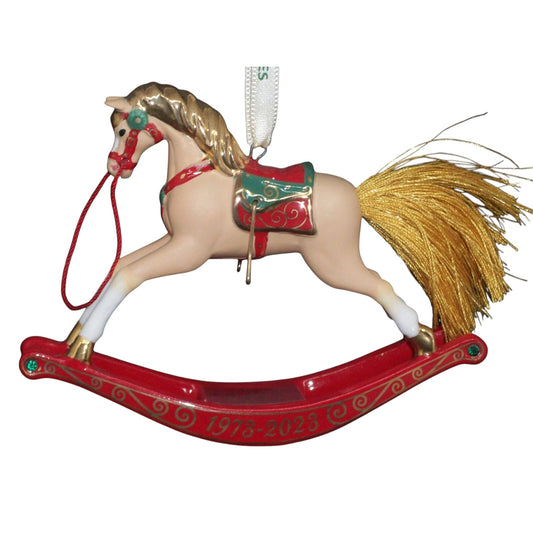 2023 50 Years of Rocking Horse Special Edition Hallmark Ornament (Rocking Horse) QGO2507