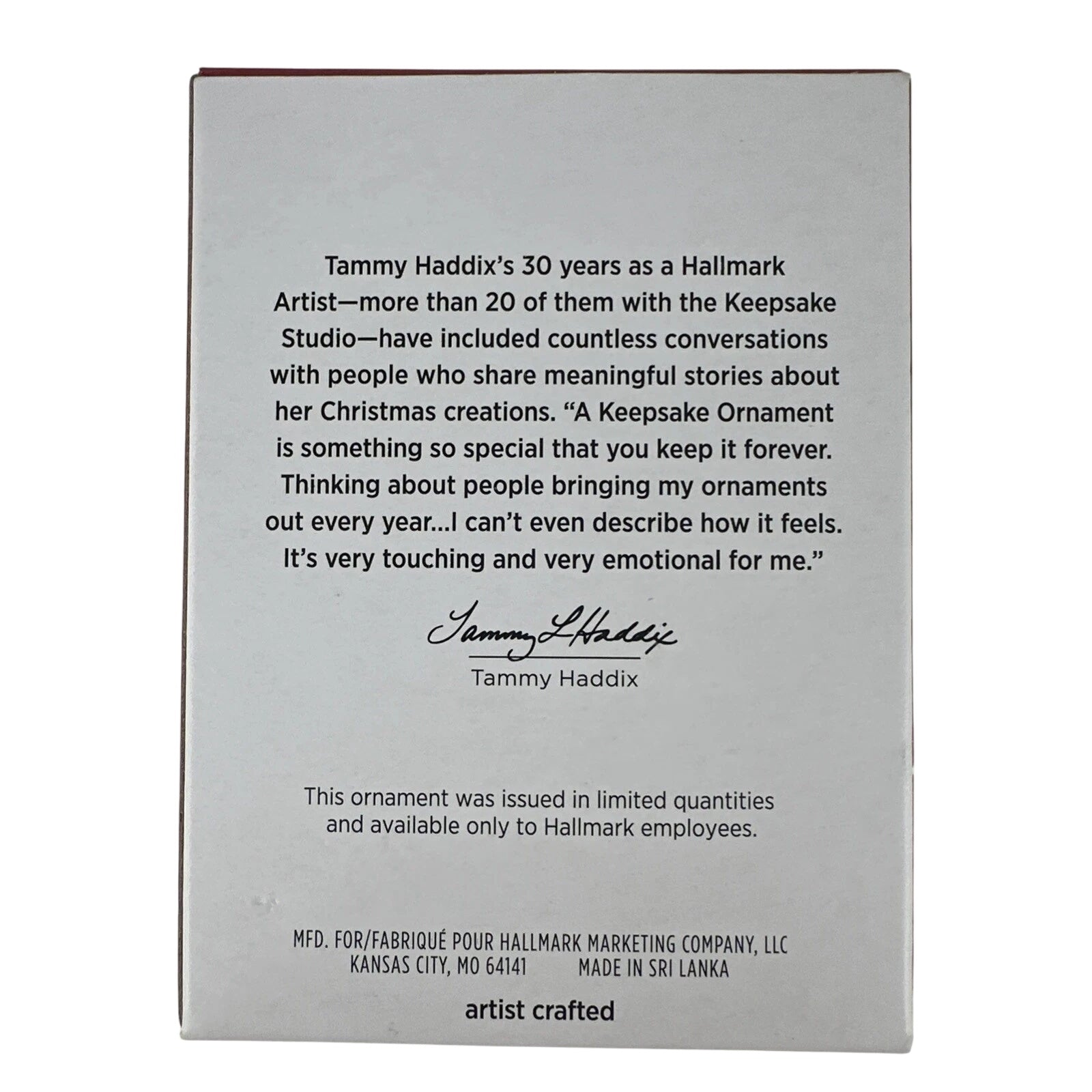 2023 A Big Thank You! Hallmark Ornament (Frosty Fun Decade) LPR3677