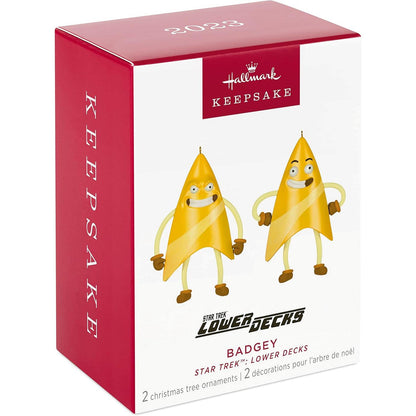 2023 Badgey Hallmark Ornament (Star Trek) QXI7027