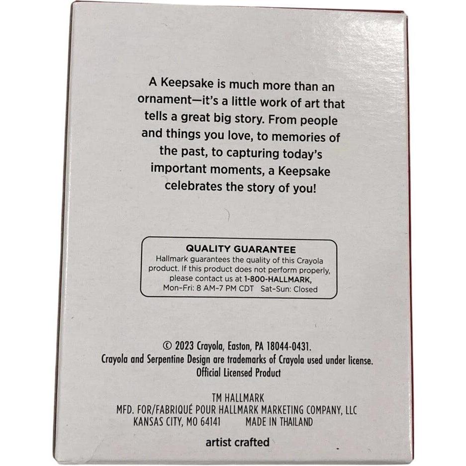 2023 Colors of the World Hallmark Ornament (Crayola) QXI7347