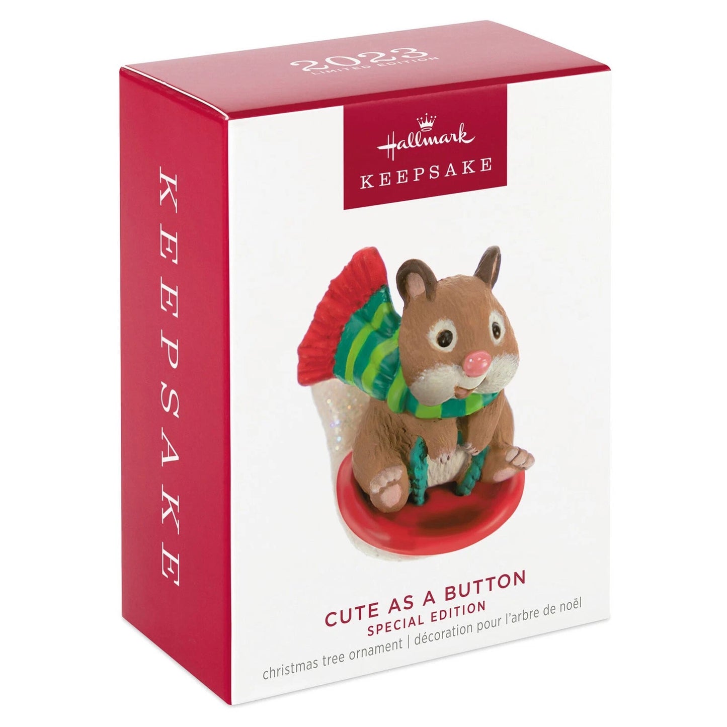 2023 Cute as Button Hallmark Ornament (Cute As a Button) QXE3317