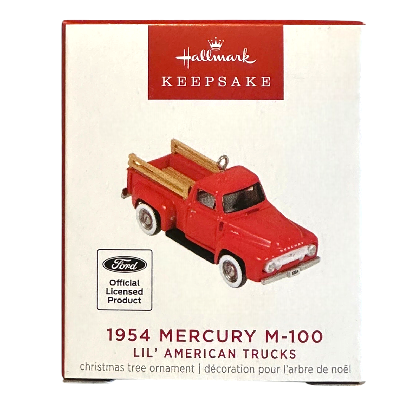 2023 Hallmark Ornament (1954) Mercury M-100 Lil' American Trucks Hallmark Ornament (Lil' American Trucks) QXM9159