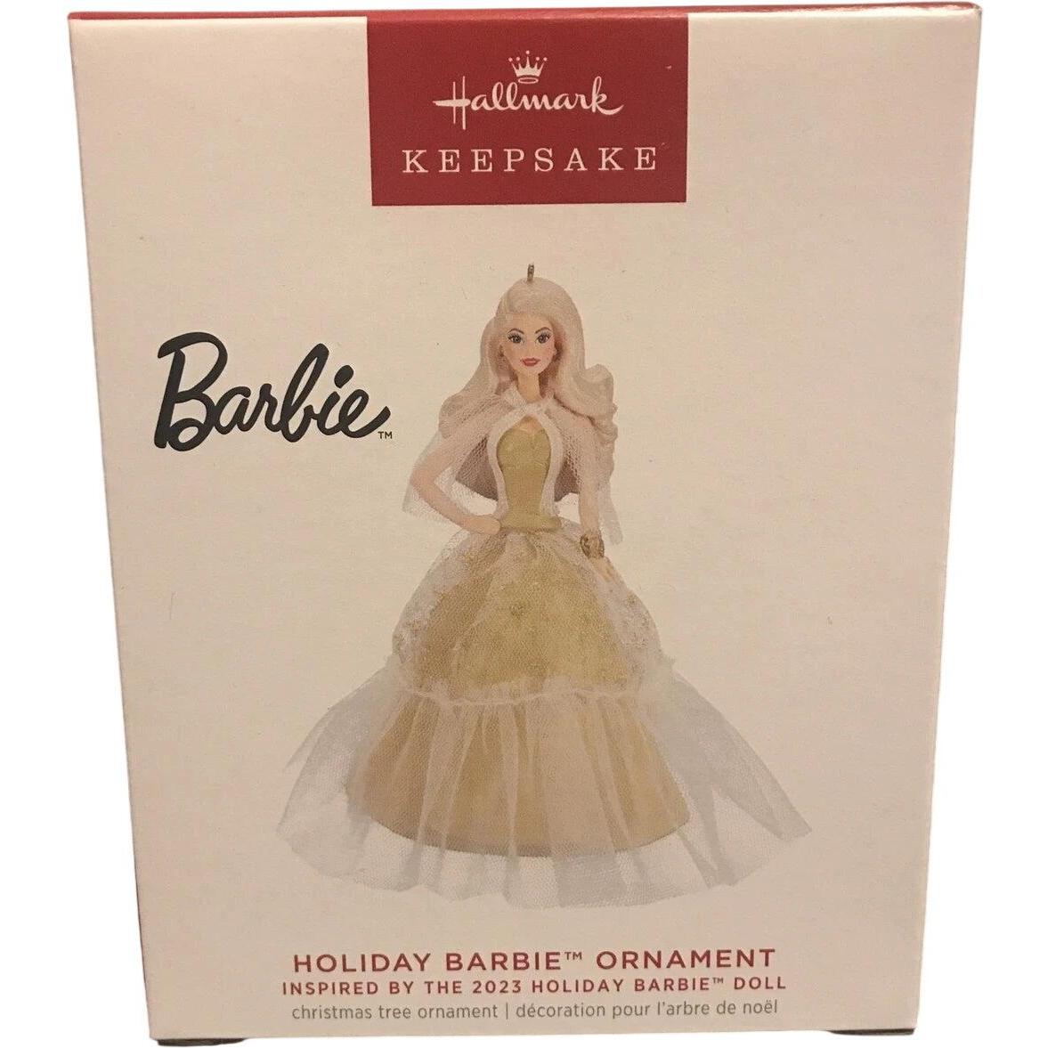 2023 Holiday Barbie Hallmark Ornament (Holiday Barbie) QXR8209
