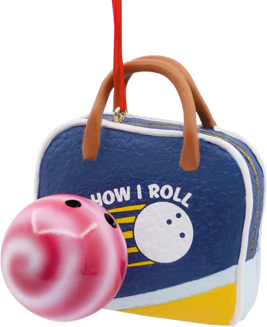 2023 How I Roll Hallmark Ornament (Bowling Ball & Bag) 1HGO3413