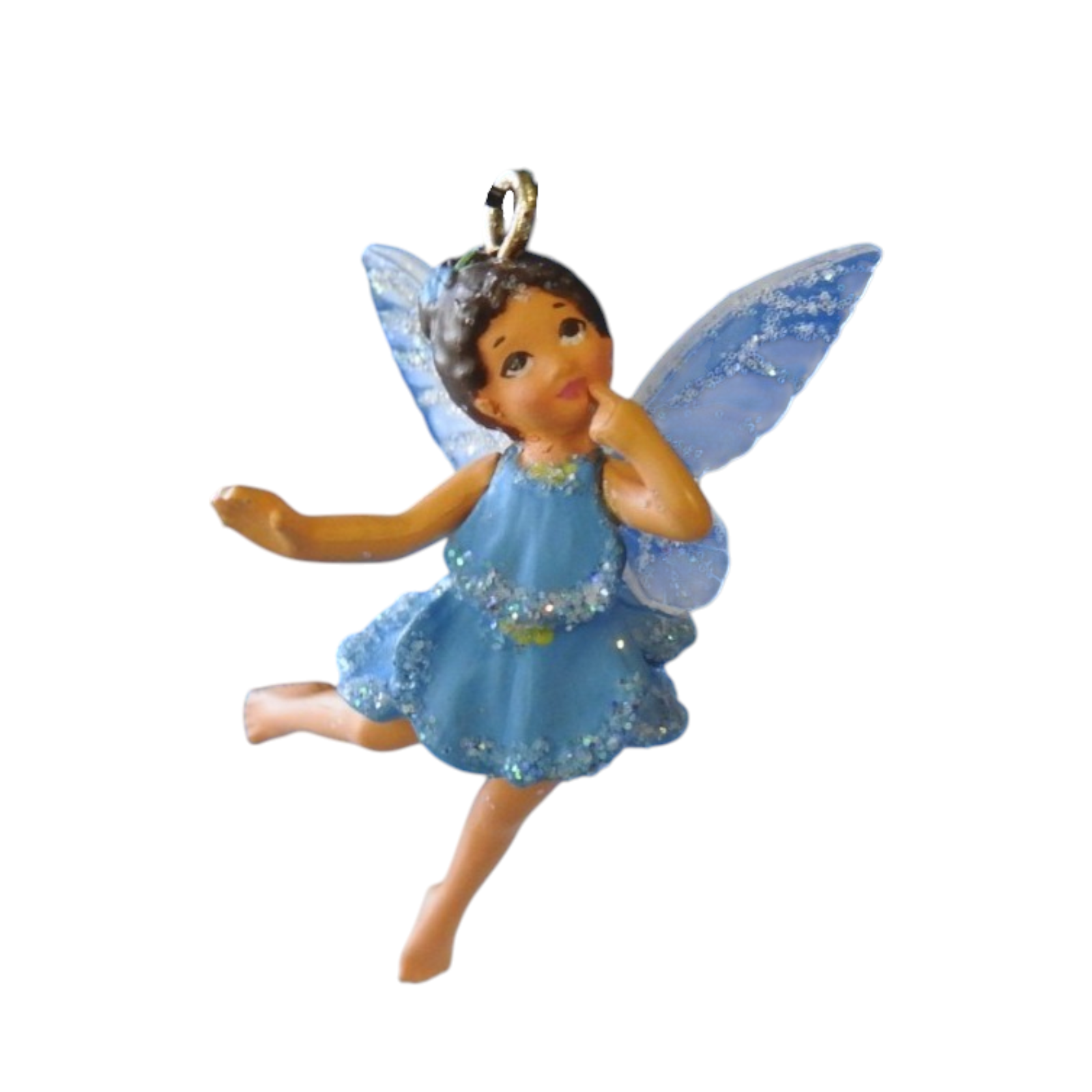 2023 Petite Pansy Fairy Hallmark Ornament (Fairy Angel) QXM9167