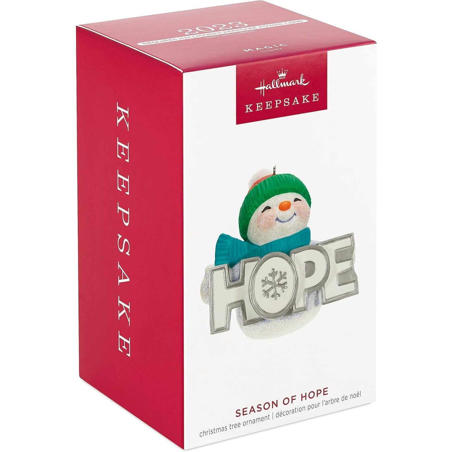 2023 Season of Hope Hallmark Ornament (Snowmen) QGO2659