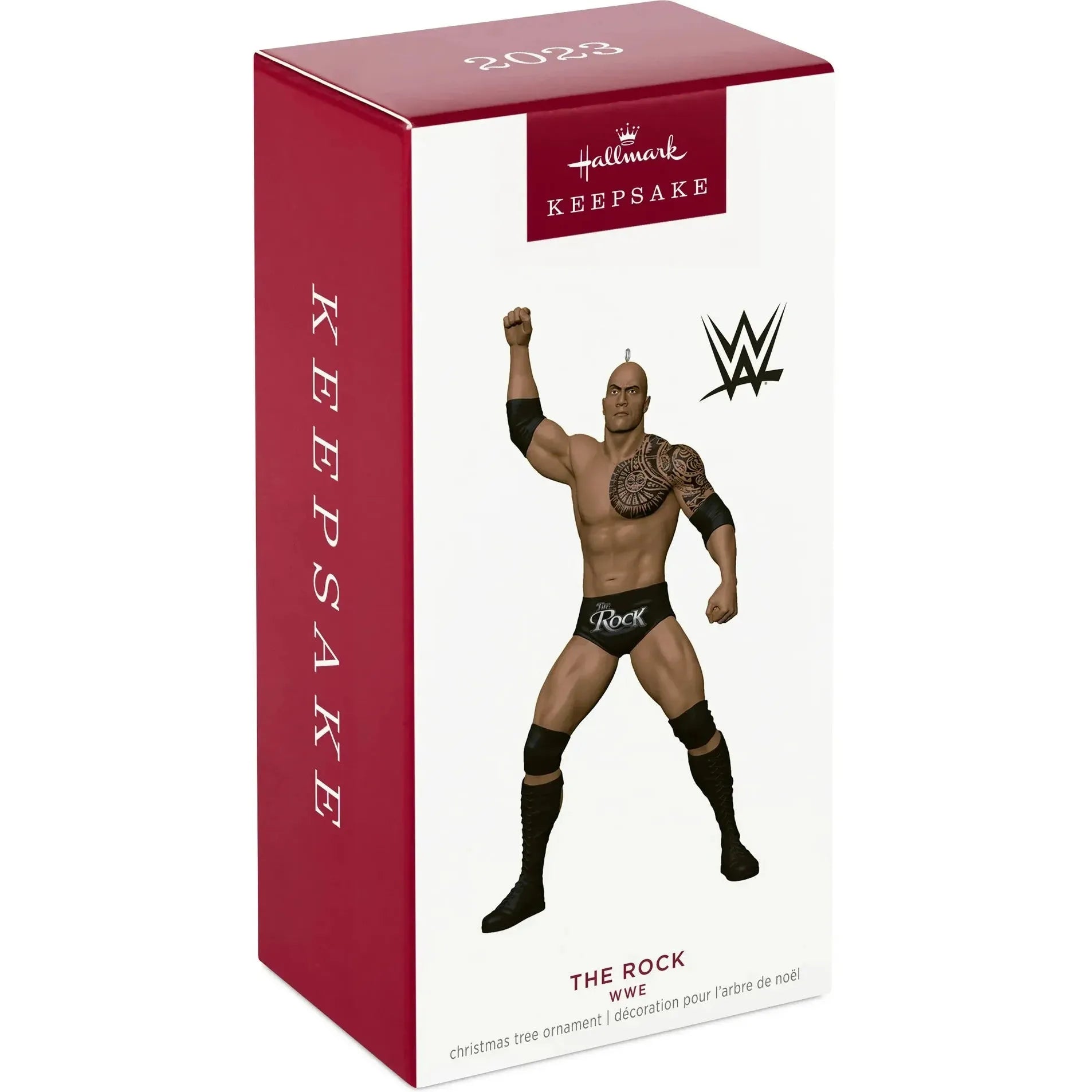 2023 The Rock Hallmark Ornament (WWE) QXI7199