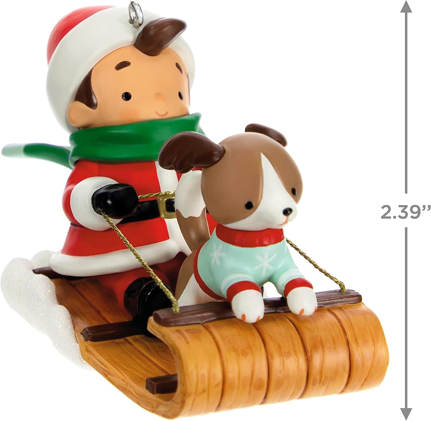 2023 Young Santa Hallmark Ornament (Young Santa) QXR8117