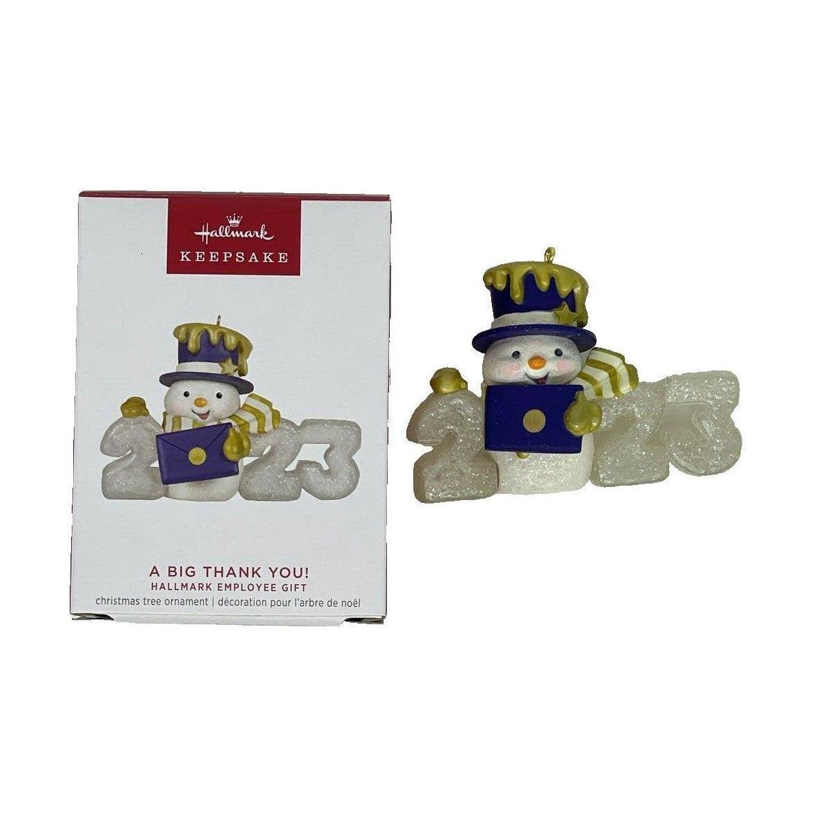 2023 A Big Thank You! Hallmark Ornament (Frosty Fun Decade) LPR3677 Image3