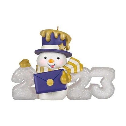 2023 A Big Thank You! Hallmark Ornament (Frosty Fun Decade) LPR3677 Image4