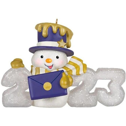 2023 A Big Thank You! Hallmark Ornament (Frosty Fun Decade) LPR3677