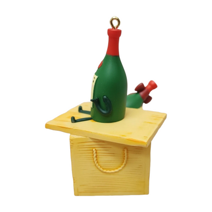 2023 A Case of Christmas Cheer Hallmark Ornament (Eat & Drink) QGO2869 Image3