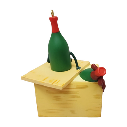 2023 A Case of Christmas Cheer Hallmark Ornament (Eat & Drink) QGO2869 Image4