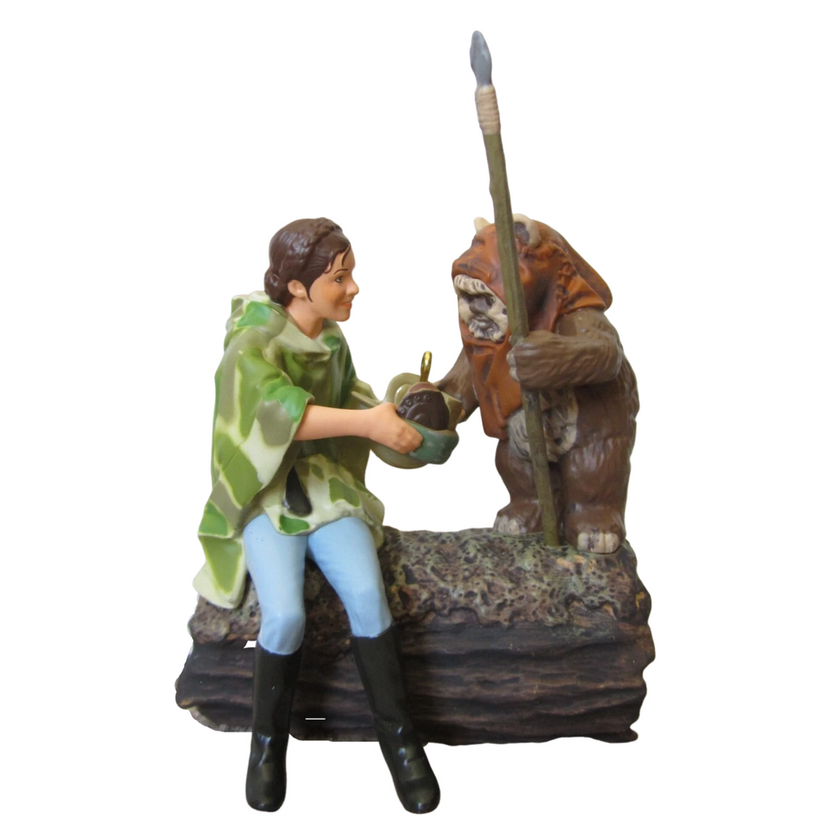 2023 A Curious Encounter on Endor - Return of the JEDI Hallmark Ornament (Star Wars) QXI7097 Image1