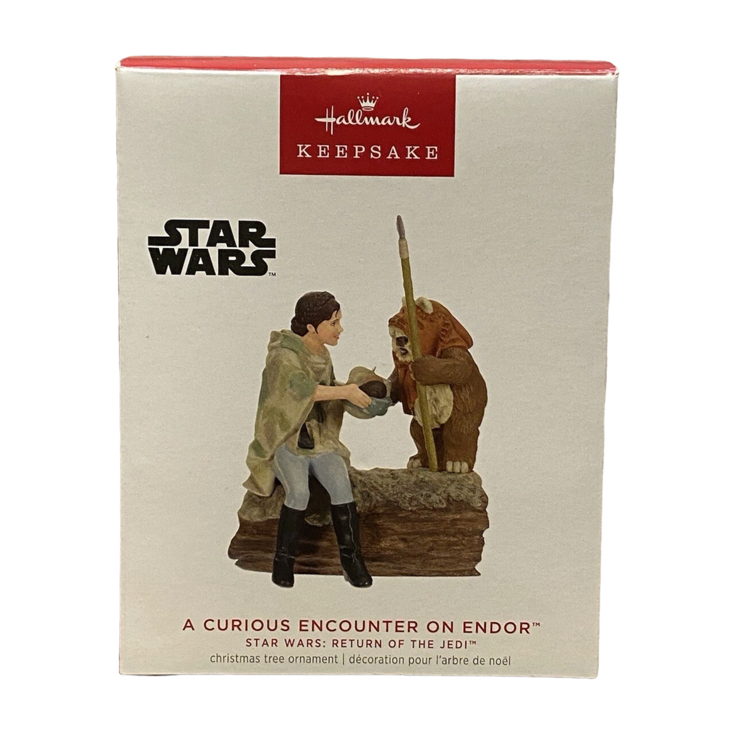 2023 A Curious Encounter on Endor - Return of the JEDI Hallmark Ornament (Star Wars) QXI7097 Image2