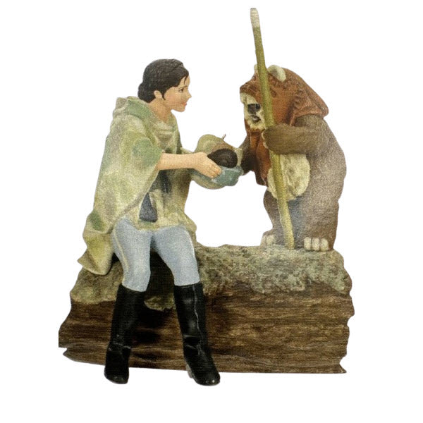 2023 A Curious Encounter on Endor - Return of the JEDI Hallmark Ornament (Star Wars) QXI7097