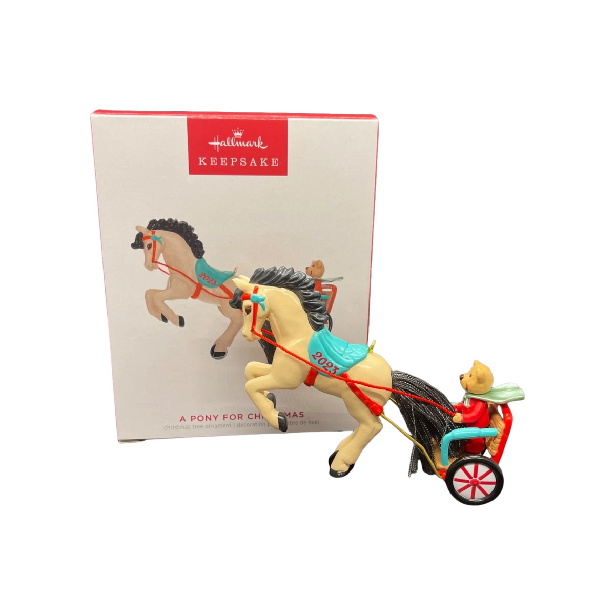 2023 A Pony for Christmas Hallmark Ornament (A Pony for Christmas) QXR8039 Image4