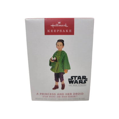 2023 A Princess and Her Droid - Obi-Wan Kenobi Hallmark Ornament (Star Wars) QXE3297 Image2