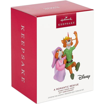 2023 A Romantic Rescue - Robin Hood Hallmark Ornament (Disney) QXD6589