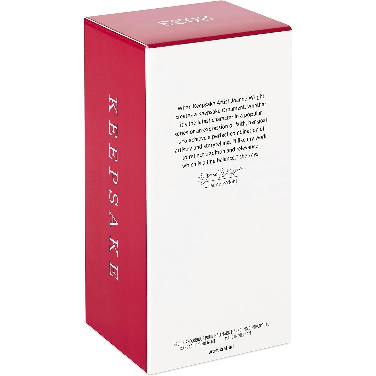 2023 Angel of Adoration Hallmark Ornament (Angel) QSM7857