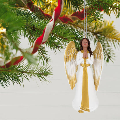 2023 Angel of Adoration Hallmark Ornament (Angel) QSM7857