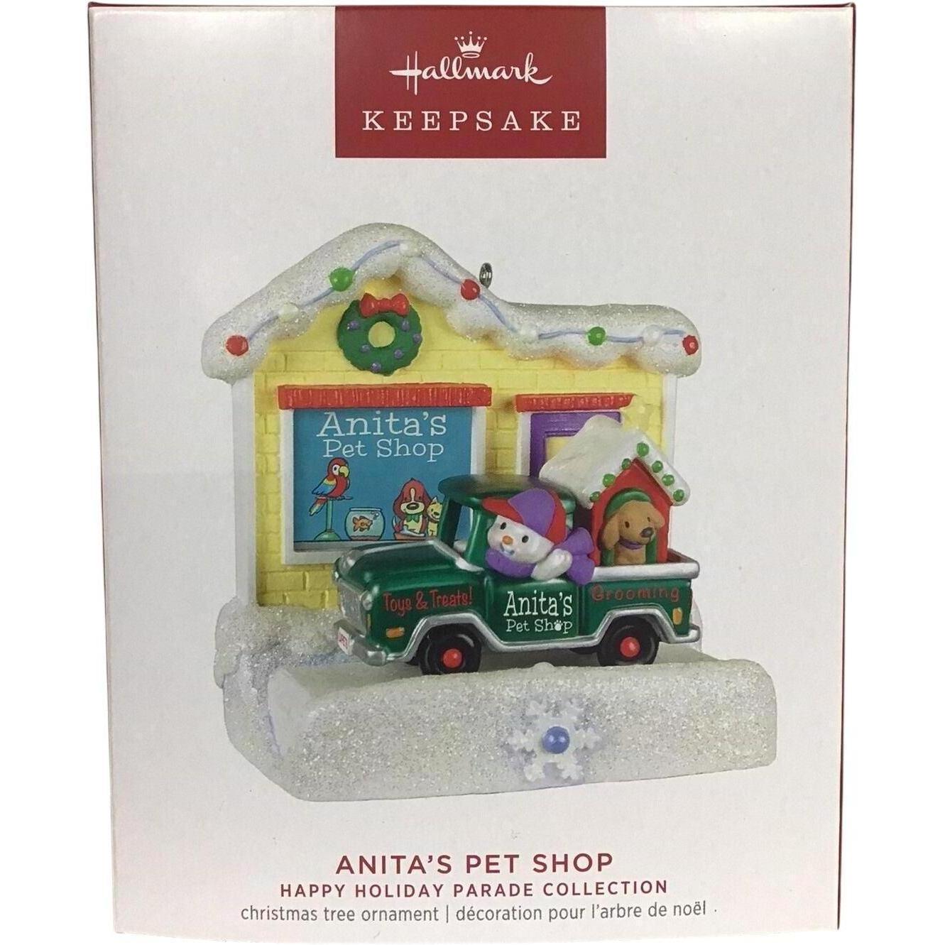 2023 Anita's Pet Shop Hallmark Ornament (Happy Holiday Parade) QGO2519