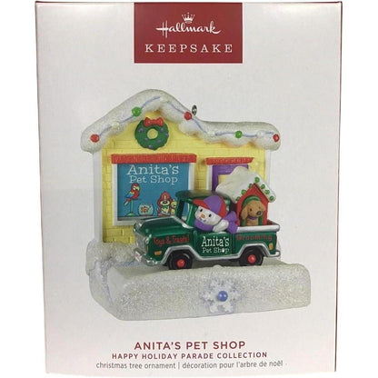 2023 Anita's Pet Shop Hallmark Ornament (Happy Holiday Parade) QGO2519