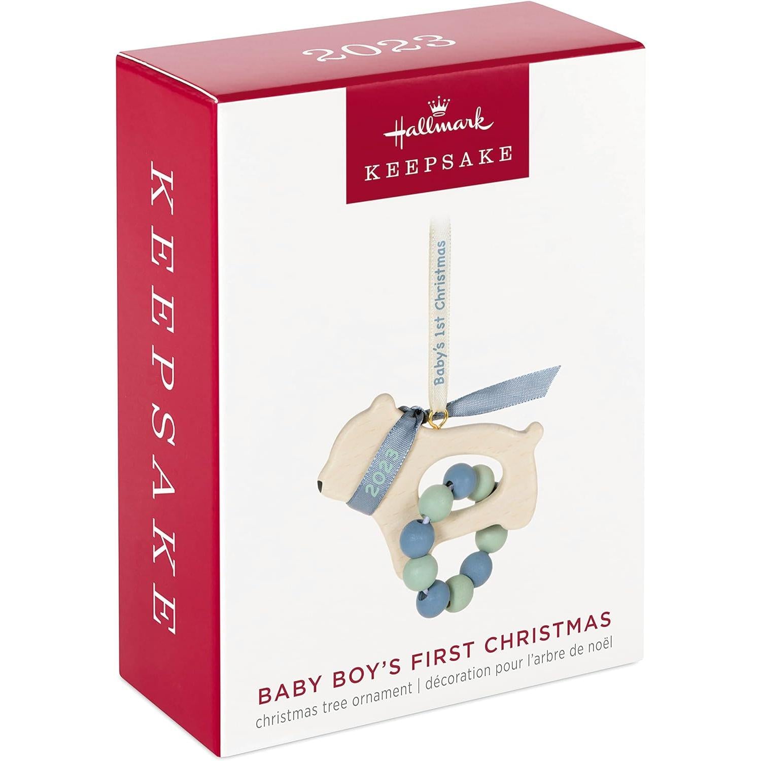 QGO2729 2023 Baby Boy's First Christmas (Baby First Christmas) Image2