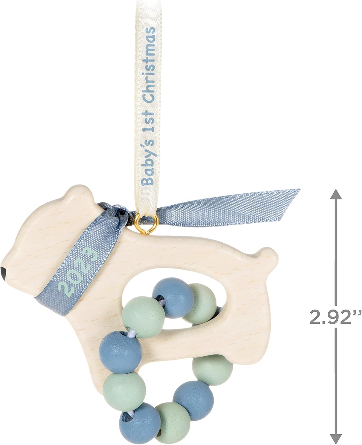 2023 Baby Boy's First Christmas Hallmark Ornament (Baby's First Christmas) QGO2729