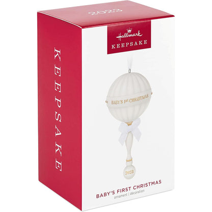 2023 Baby's First Chrismas Hallmark Ornament (Baby's First Christmas) QHX3107