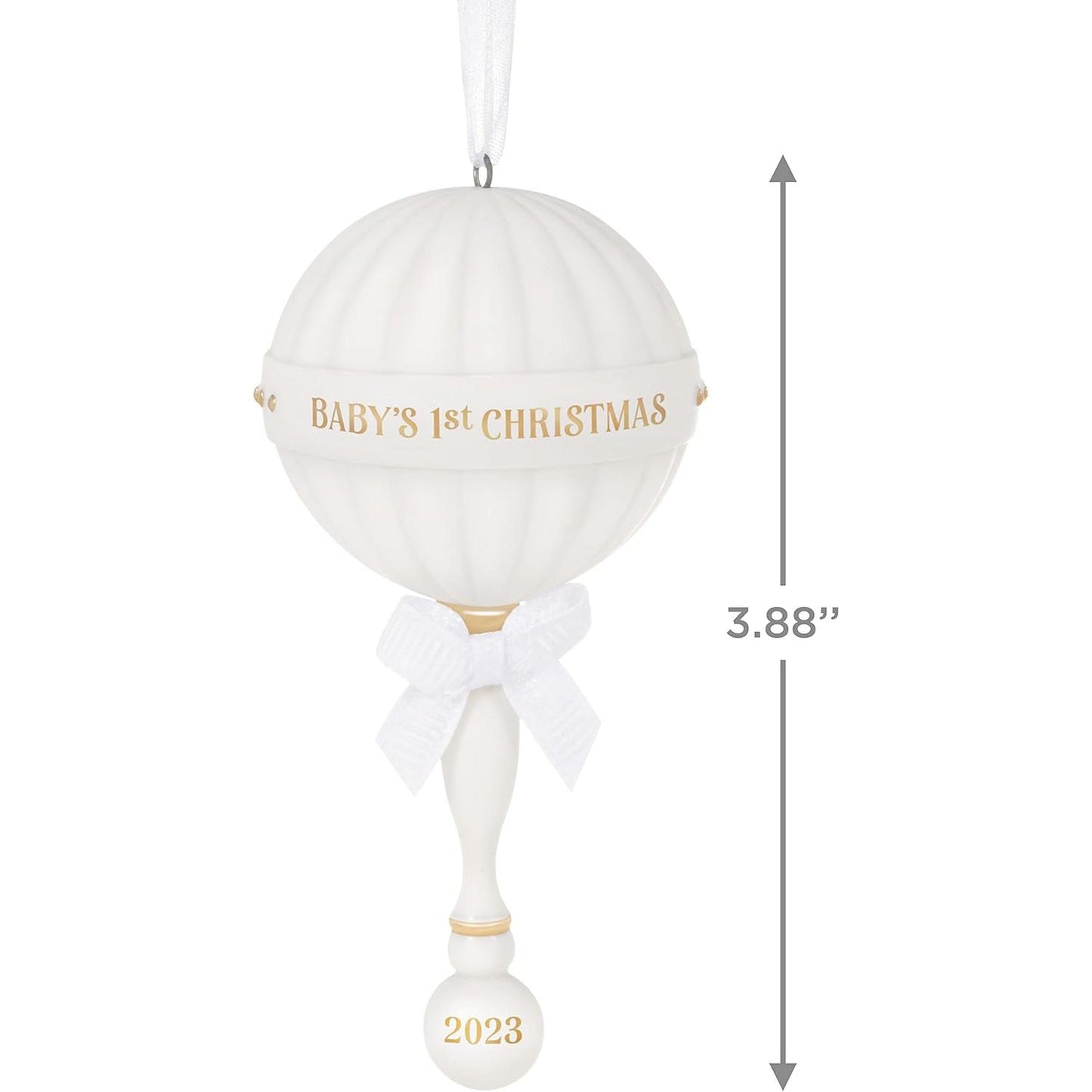 2023 Baby's First Chrismas Hallmark Ornament (Baby's First Christmas) QHX3107