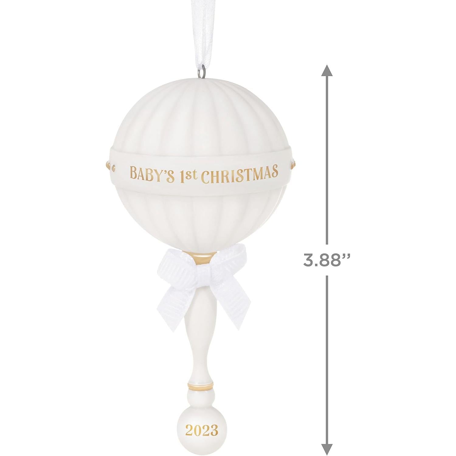 2023 Baby's First Chrismas Hallmark Ornament (Baby's First Christmas) QHX3107