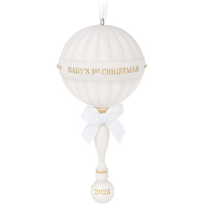 2023 Baby's First Chrismas Hallmark Ornament (Baby's First Christmas) QHX3107