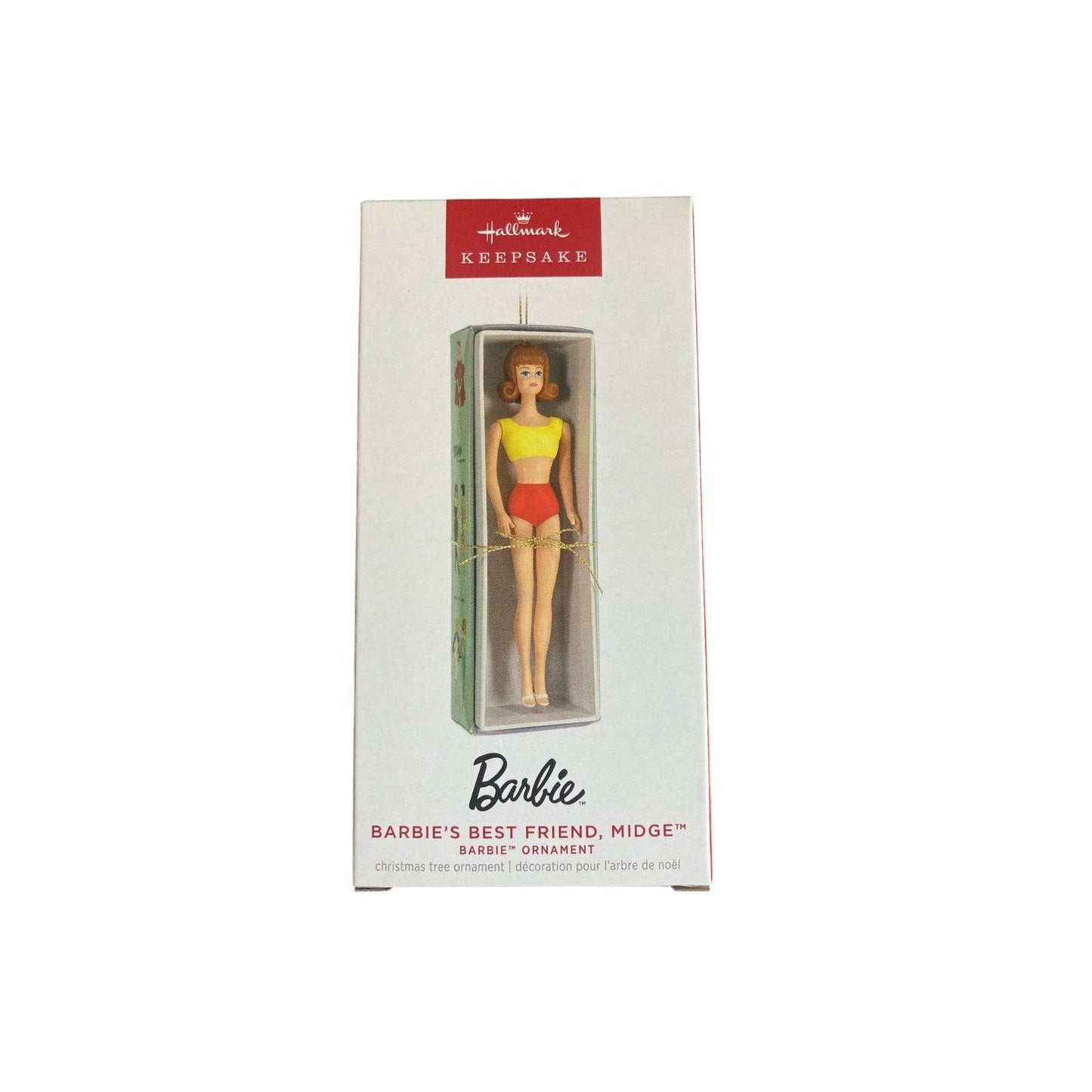 2023 Barbie’s Best Friend, Midge (Barbie) Hallmark Ornament QXI7009 Image2