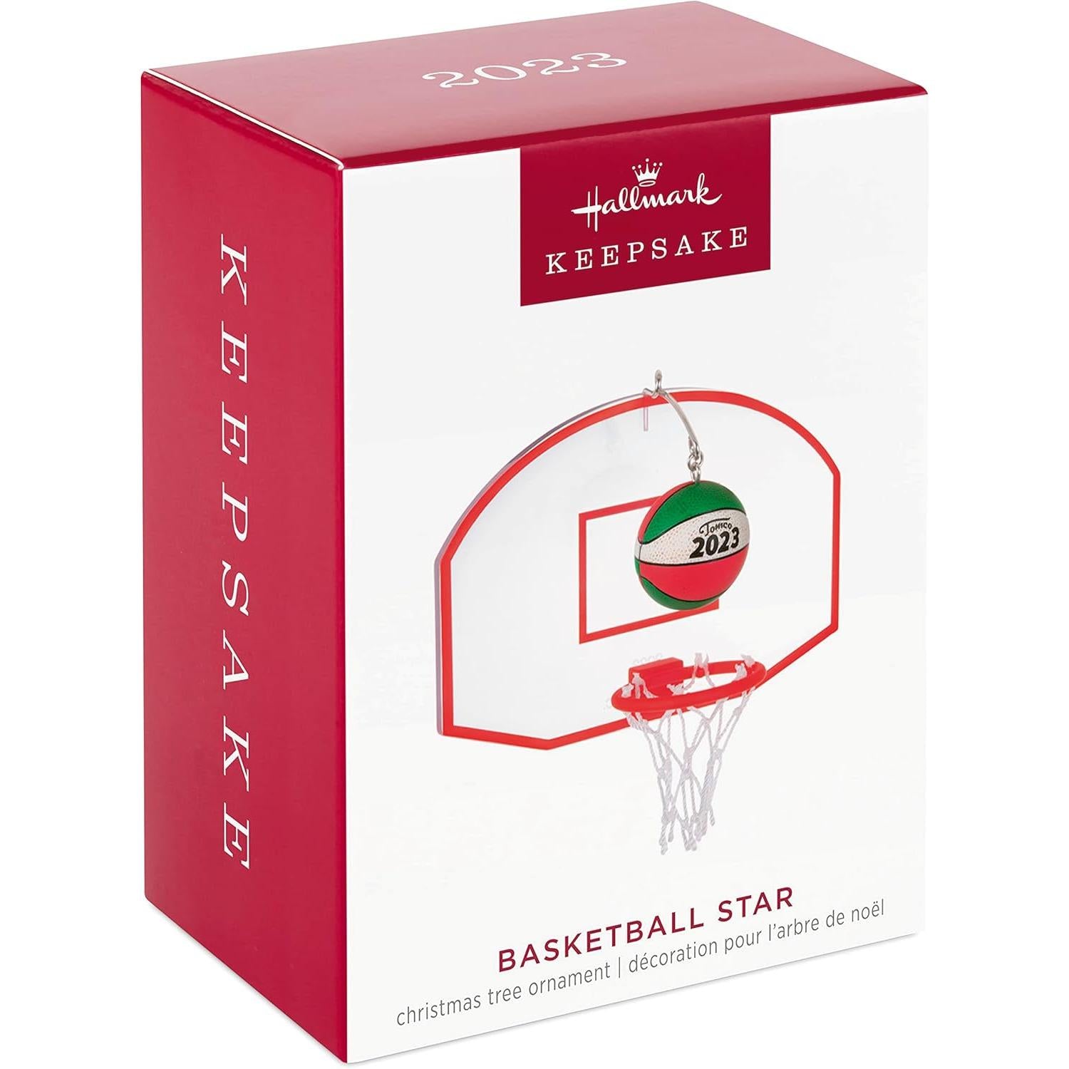 2023 Basketball Star Hallmark Ornament (Basketball) QGO2699