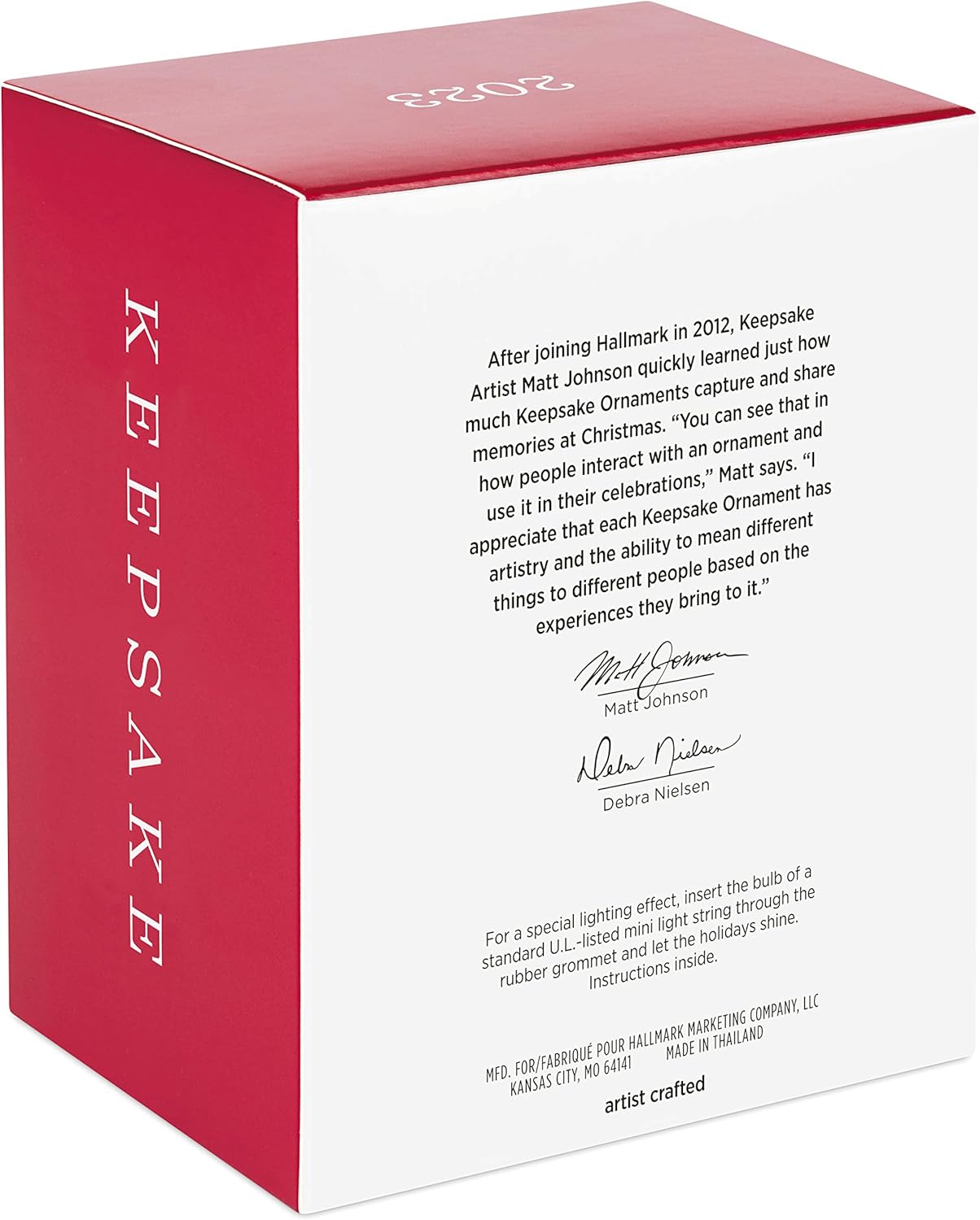 2023 Candlelight Service Hallmark Ornament (Church) QGO2767