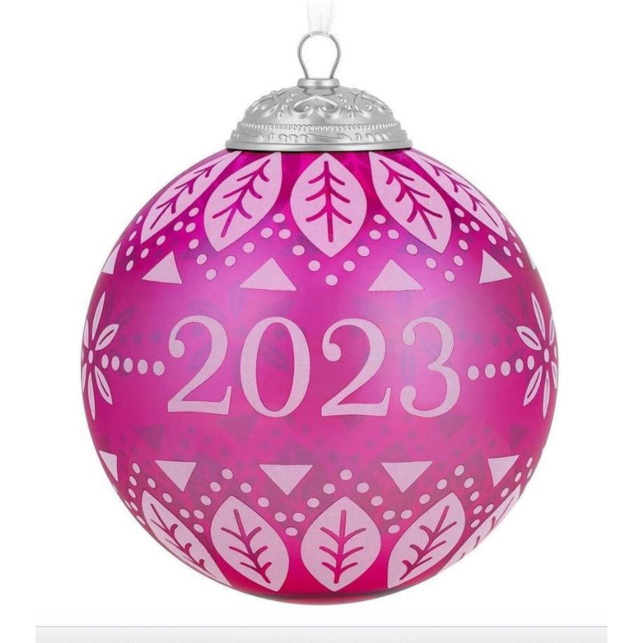 2023 Christmas Commemorative #11 - BlownGlass Ball (Christmas Commemorative)