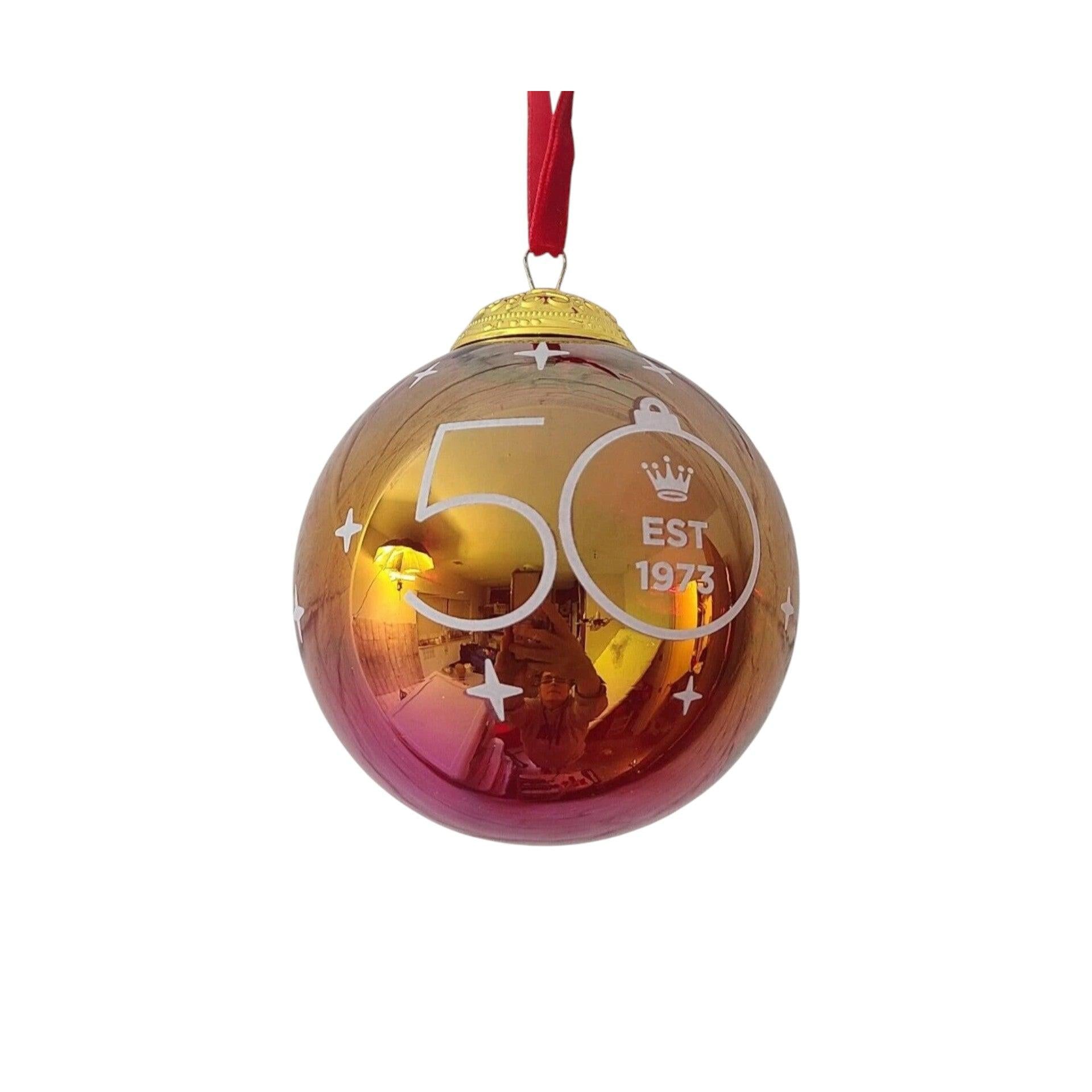 2023 Christmas Commemorative - 50th Anniversary Special Edition Hallmark Ornament (Christmas Commemorative) QGO2987 Image4