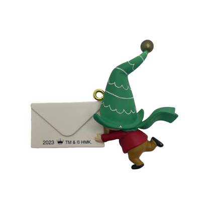 2023 Cinnamon's Letter to Santa Hallmark Ornament (Gnome for Christmas) QXE3319 Image3