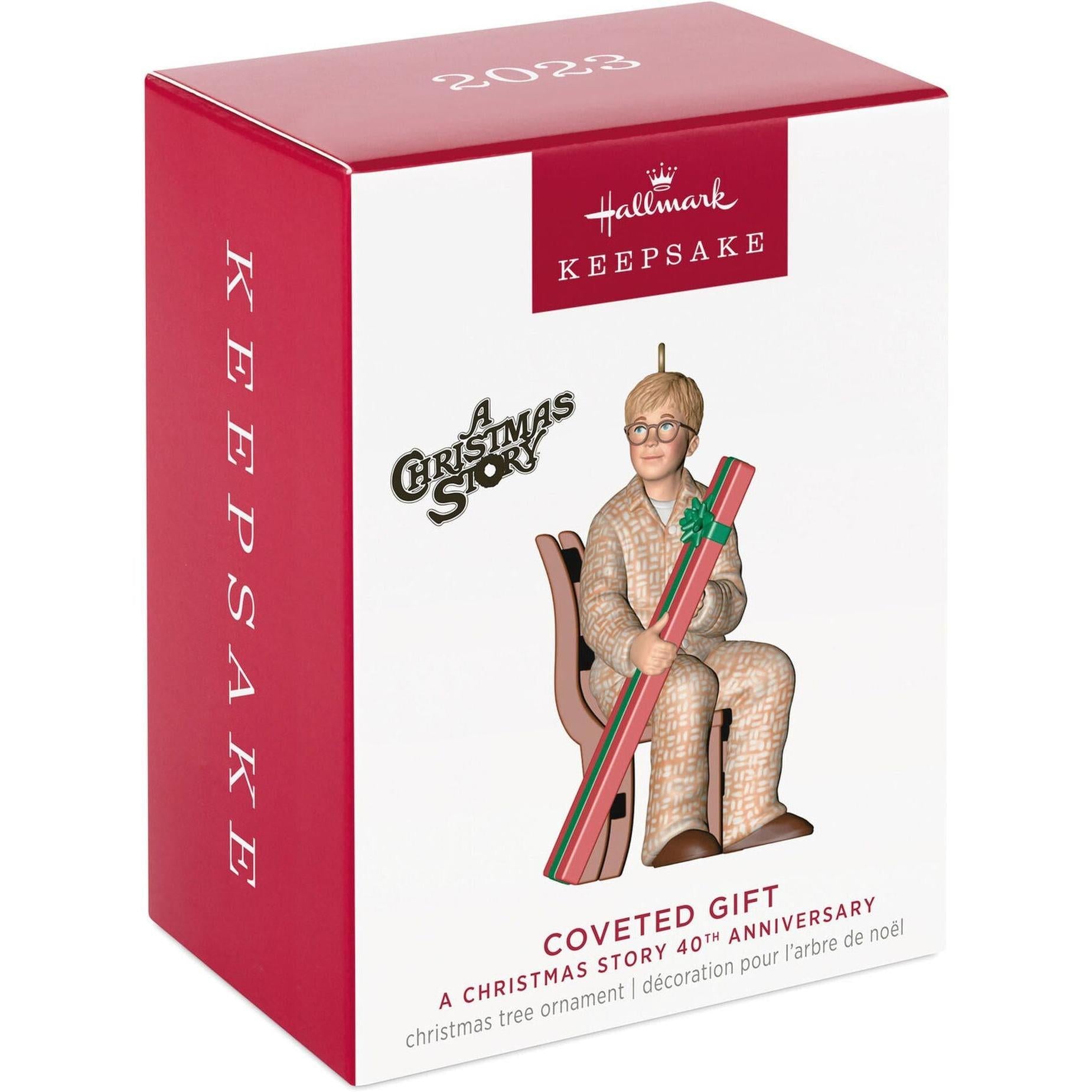 2023 Coveted Gift Hallmark Ornament (A Christmas Story) QXI6007