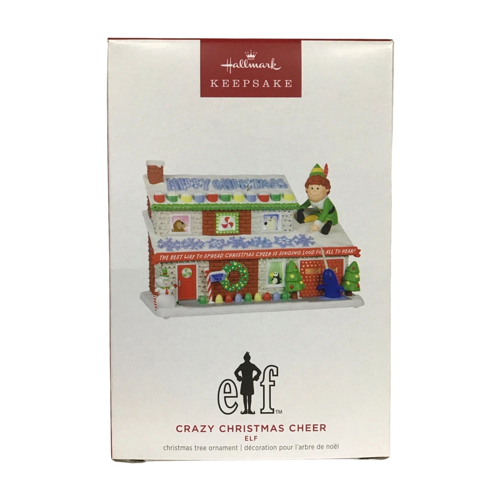 2023 Crazy Christmas Cheer Hallmark Ornament (Elf) QXI7069 Image2