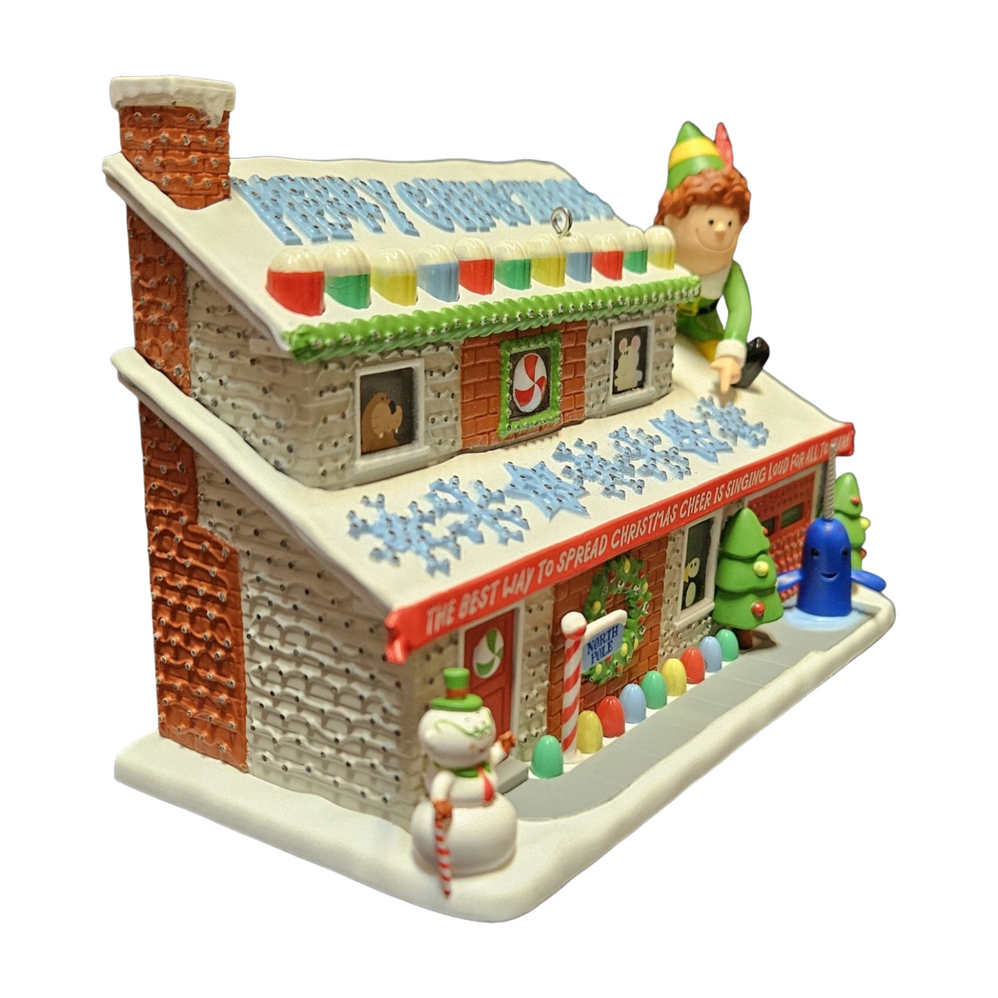 2023 Crazy Christmas Cheer Hallmark Ornament (Elf) QXI7069 Image3