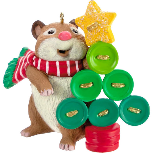 2023 Cute As a Button Hallmark Ornament (Cute As a Button) QXR8259