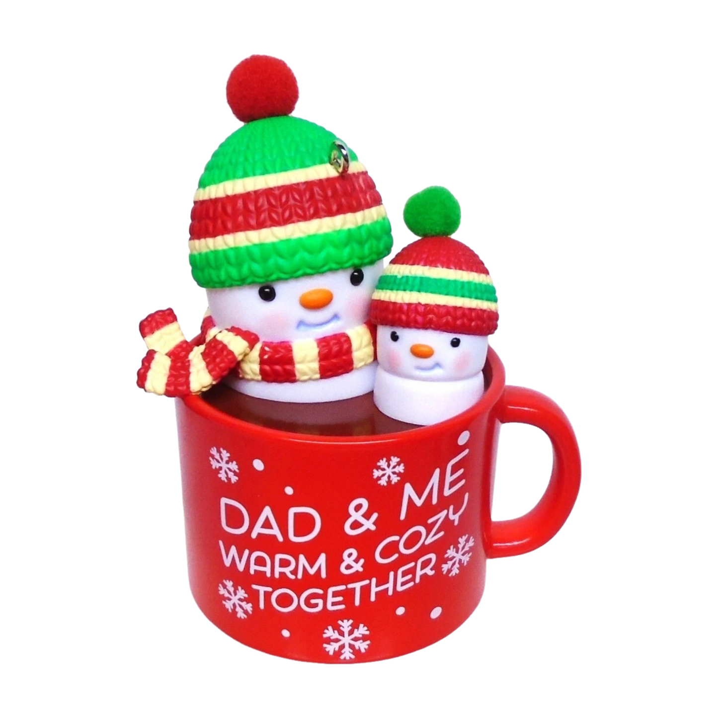 2023 Dad & Me Hallmark Ornament (Snowmen) QGO2579 Image1