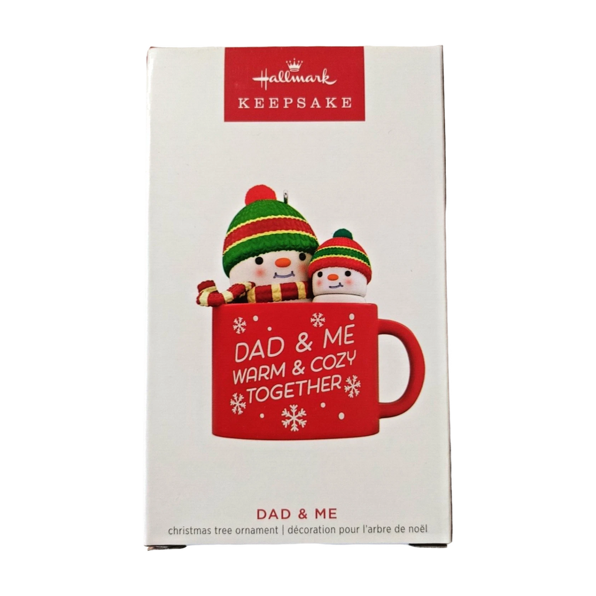 2023 Dad & Me Hallmark Ornament (Snowmen) QGO2579 Image2