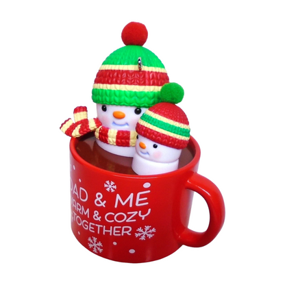 2023 Dad & Me Hallmark Ornament (Snowmen) QGO2579 Image5