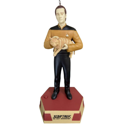 2023 Data's Ode to Spot Hallmark Ornament (Star Trek) QXI7029