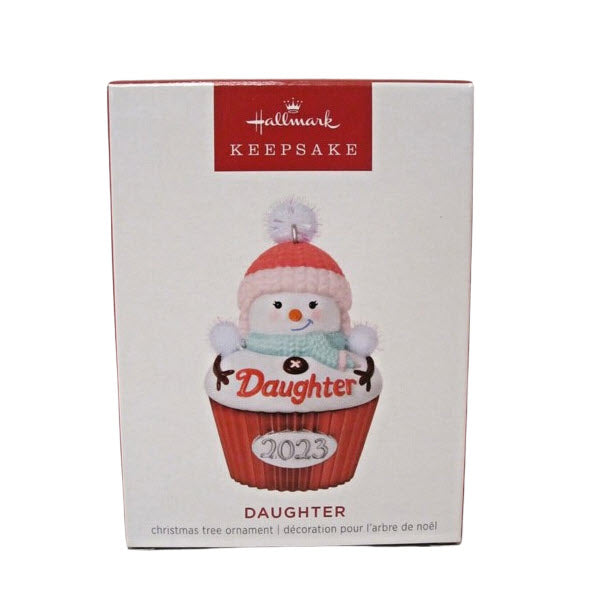 2023 Daughter Hallmark Ornament (Cupcake) QGO2539